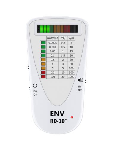 ENV RD-10au EMF Multi 5G Meter - Standalone - Current Model 2024 | Safer EMF