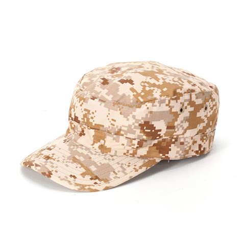 Camouflage Military Combat Soldier Training Hat Outdoors Hat Mens Sun Protection Caps army fan ...