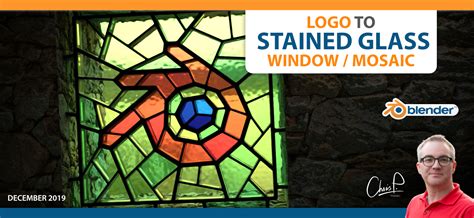 Logo to Stained Glass Window/Mosaic - BlenderNation