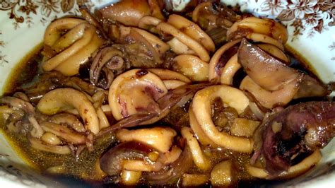 ADOBONG PUSIT WITH OYSTER SAUCE | Pinoy Ulam | Affordable and Easy ...