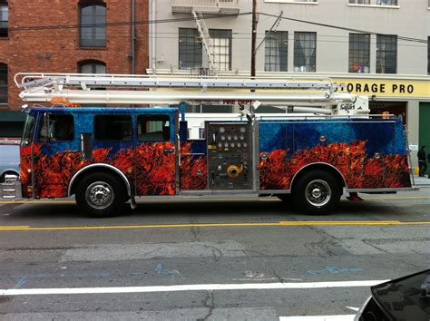 Quite Possibly The Best Paint Job on a Fire Truck | Uptown Almanac