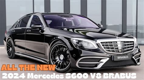 "2024 Mercedes S600 V8 BRABUS: Luxury & Power Unleashed! Special ...