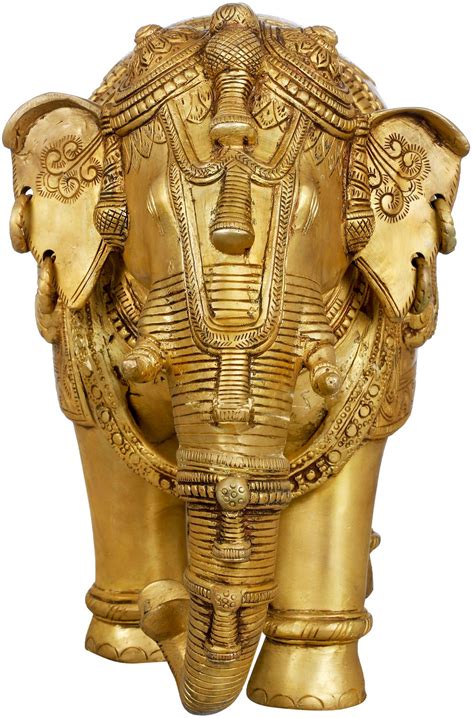 Decorated Temple Elephant