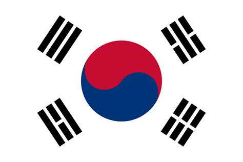 Free South Korea Flag Images: AI, EPS, GIF, JPG, PDF, PNG, and SVG