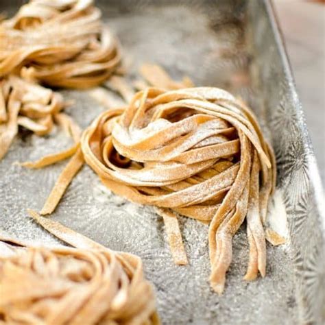 Homemade Whole Wheat Pasta - JoyFoodSunshine