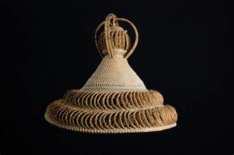 Basotho Hat, representing 'Thaba Tseka', a sacred mountain & symbol of this landlocked nation in ...