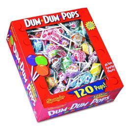 Dum Dums Lollipops Box 120Ct