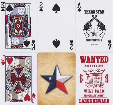 Texas Star Playing Cards - RarePlayingCards.com