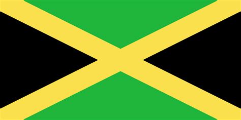 Archivo:Flag of Jamaica.png - Wikipedia, la enciclopedia libre