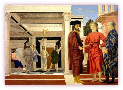 MASTERPIECES OF ART IN THE CENTURIES / URBINO - Piero della Francesca: The Flagellation of ...