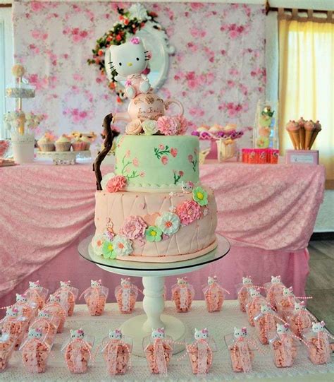 Hello Kitty Birthday Party Ideas | Photo 11 of 15 | Hello kitty birthday party, Hello kitty ...