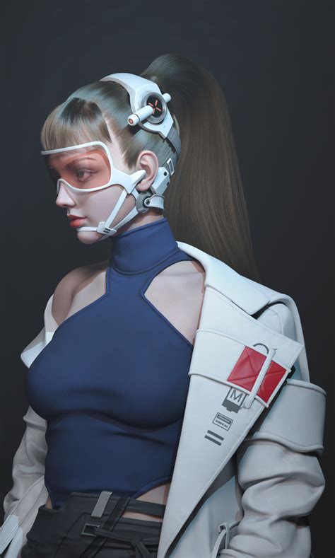 ArtStation-姚洪伟医生 | Cyberpunk fashion, Futuristic fashion, Sci fi fashion