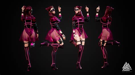 Cyberpunk fashion series - Bundle 1 in Characters - UE Marketplace