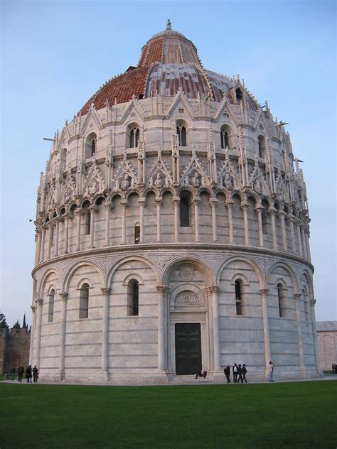 The gothic Battistero (baptistery), Piazza del Duomo, Pisa… | Flickr