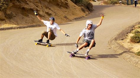 Downhill skateboard tricks