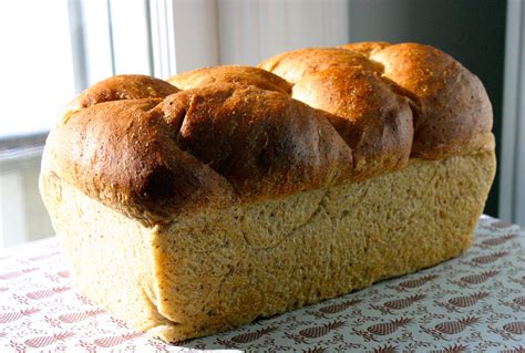 My Retro Kitchen: Honey Oatmeal Flax Bread