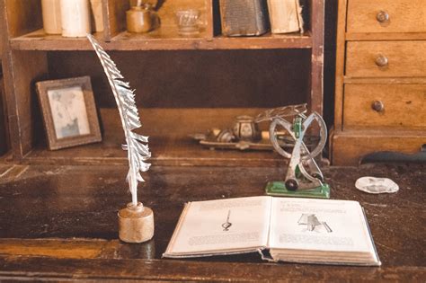 Quill And A Book Free Stock Photo - Public Domain Pictures