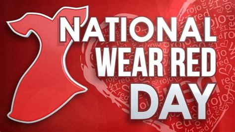 National Wear Red Day 2023 - Holidays Today