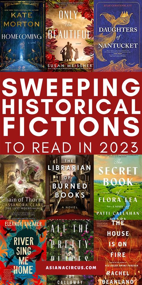 Best New Historical Fiction Books To Read In 2023 - Asiana Circus