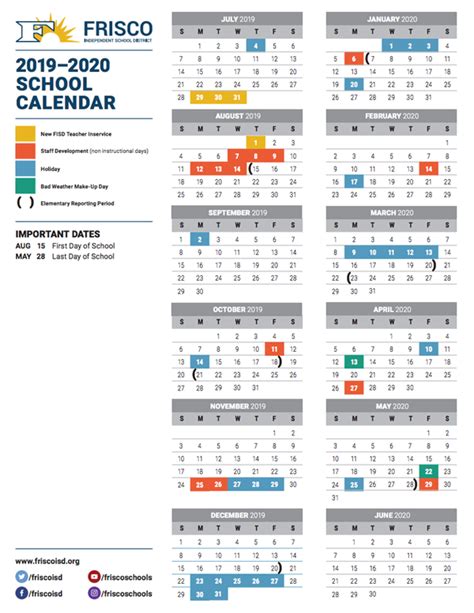 Frisco Isd Calendar 2022 Including Holidays