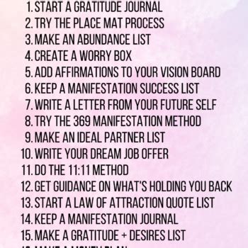 77 Best Writing Manifestation Methods, Techniques, and Ideas to Write Your Dreams to Reality ...