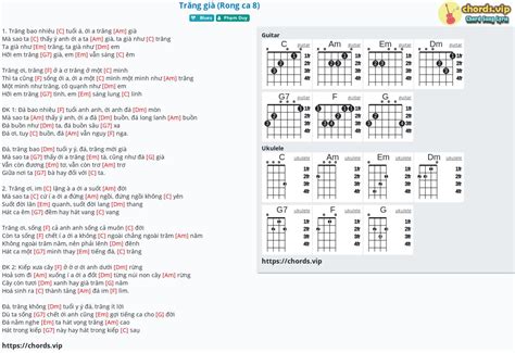 Chord: Trăng già (Rong ca 8) - tab, song lyric, sheet, guitar, ukulele | chords.vip