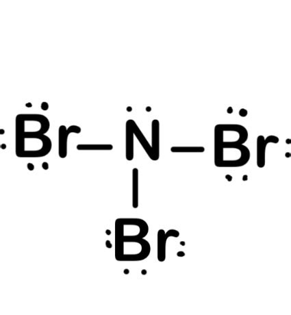 Draw Lewis structure for NBr3. | Homework.Study.com