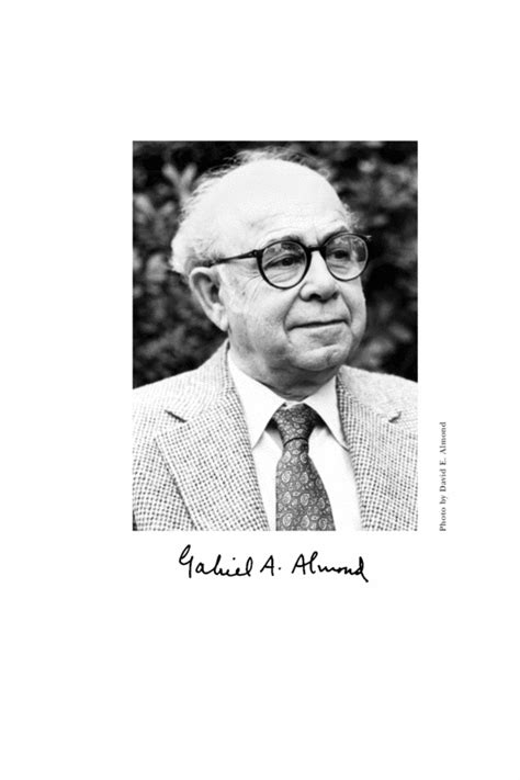 Gabriel A. Almond | Biographical Memoirs: Volume 87 | The National Academies Press