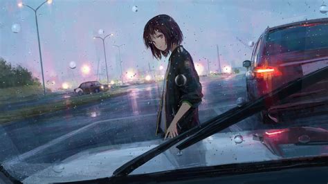 Sad Anime Rain Wallpapers - Wallpaper Cave