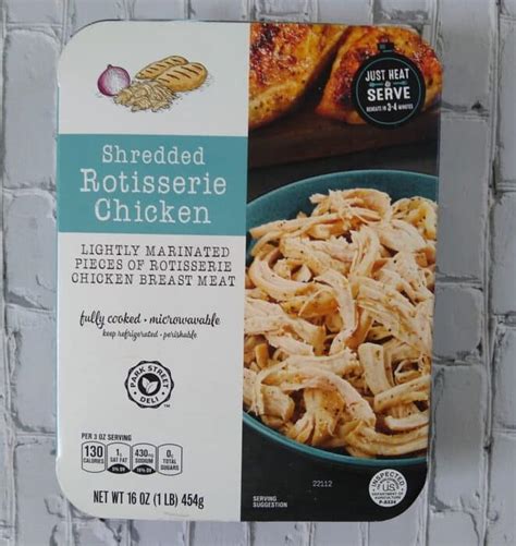 Park Street Deli Shredded Rotisserie Chicken | Aldi Reviewer