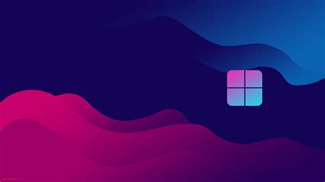 Download Original Windows Magenta And Blue Wallpaper | Wallpapers.com