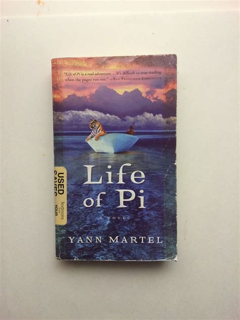 "Life of Pi" Yann Martel | Yann martel, Life of pi, Book cover