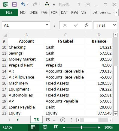 Create a Balance Sheet with Excel – Excel University