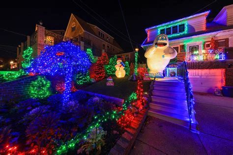 Dyker Heights Christmas lights a winter wonderland