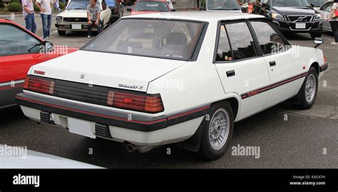 2nd generation Mitsubishi Galant Σ Turbo rear Stock Photo - Alamy