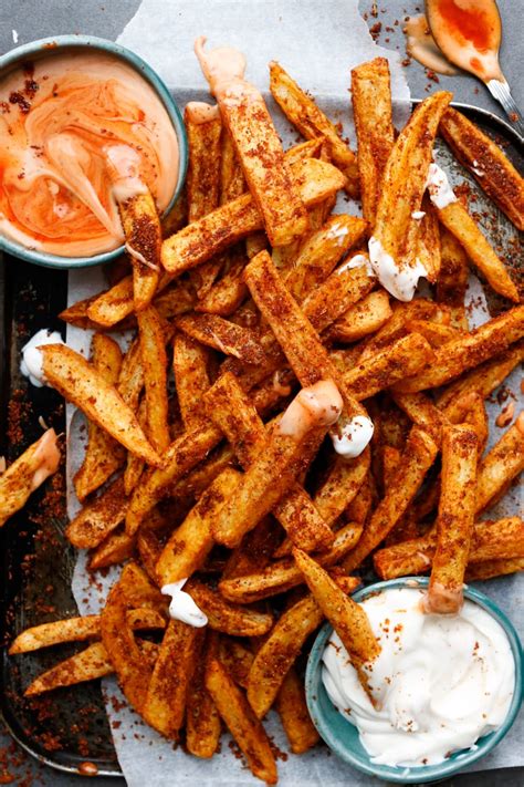 Easy Homemade Peri Peri Fries (Baked & Crispy)