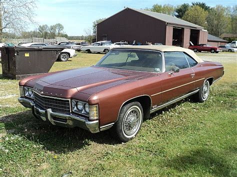 1971 Chevrolet Impala Convertible For Sale Creston , Ohio