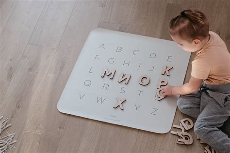 Woodland Alphabet, Play mat, ABC, Alphabet mat, Placemat, Kids mat, ABC letters, Playroom decor ...