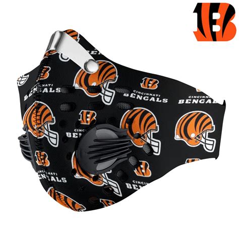 Cincinnati Bengals Football Face Mask - RobinPlaceFabrics