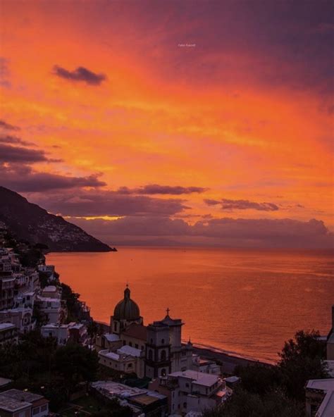 Sunset at Positano, Italy | MATTHEW'S ISLAND