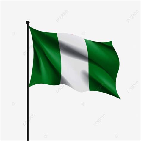 Nigerian Flag Clipart PNG Images, Nigeria Flag Nigerian Ribbon ...