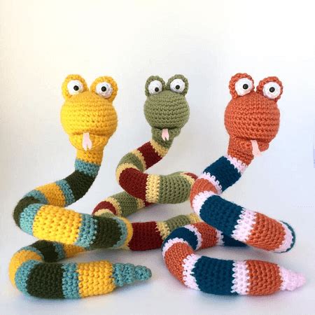 12 Crochet Snake Patterns - Crochet News