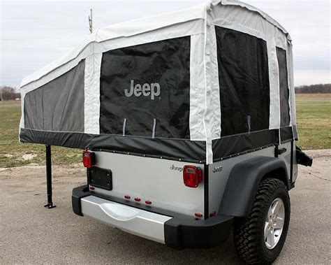 Jeep Camper Looks Great And Goes Anywhere! | Jeep camping, Jeep trailer, Camping trailer