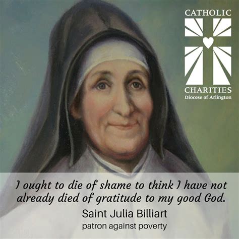 Saint April 8 : St. Julia Billiart : Patron of Poverty, Sick people : #Foundress