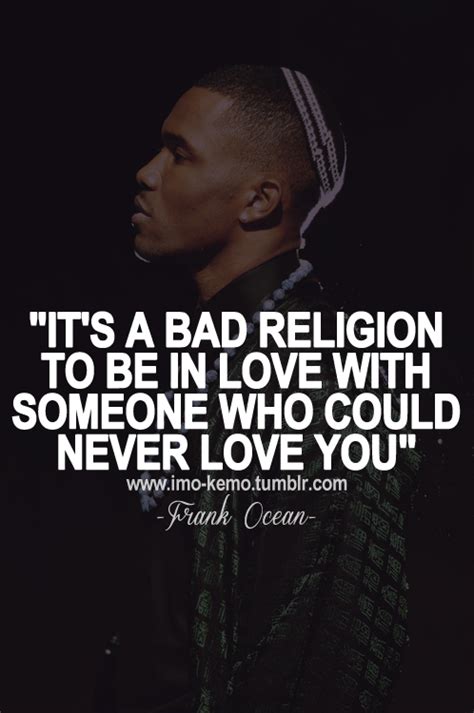 Frank Ocean Quotes And Sayings. QuotesGram