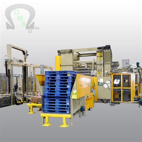 Low Level Infeed Bulk Palletizing Machines - OMS