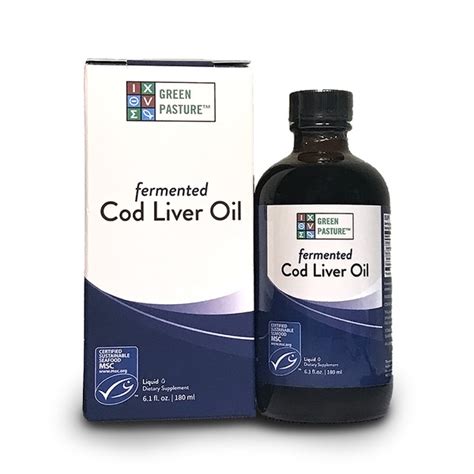 Green Pasture Fermented Cod Liver Oil | Cod Liver Oil Liquid