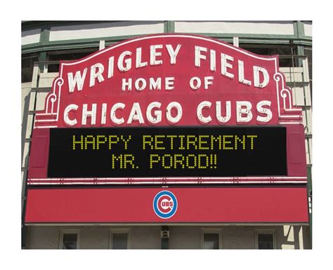 Personalized Wrigley Field Chicago Cubs Sign Canvas Print - Etsy