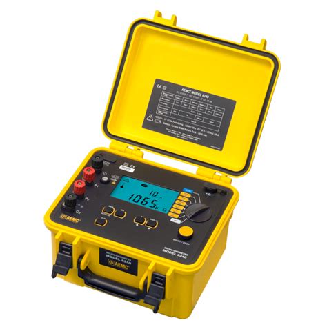 Micro-Ohmmeters | Bench and Hand-held | AEMC Instruments