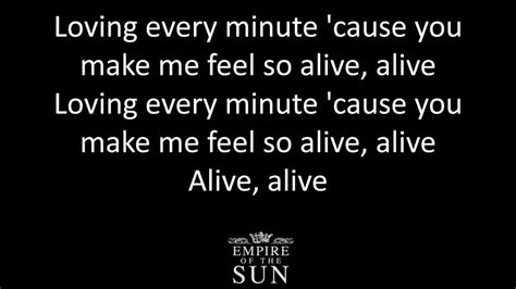 Empire of the Sun Alive lyrics - YouTube